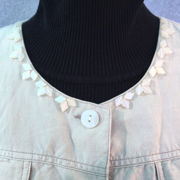 🍯Ruby Rd linen jacket - Picture 3 of 11